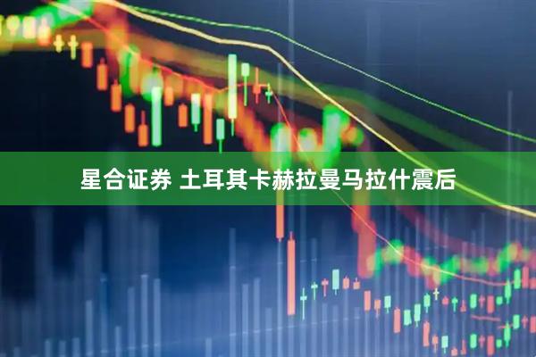 星合证券 土耳其卡赫拉曼马拉什震后