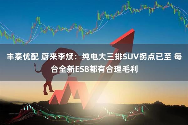 丰泰优配 蔚来李斌：纯电大三排SUV拐点已至 每台全新ES8都有合理毛利