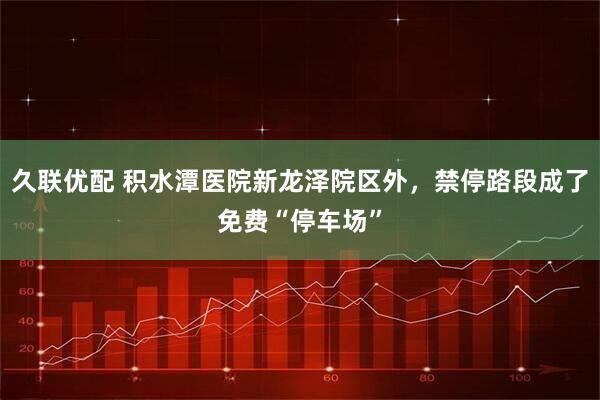 久联优配 积水潭医院新龙泽院区外,禁停路段成了免费“停车场”